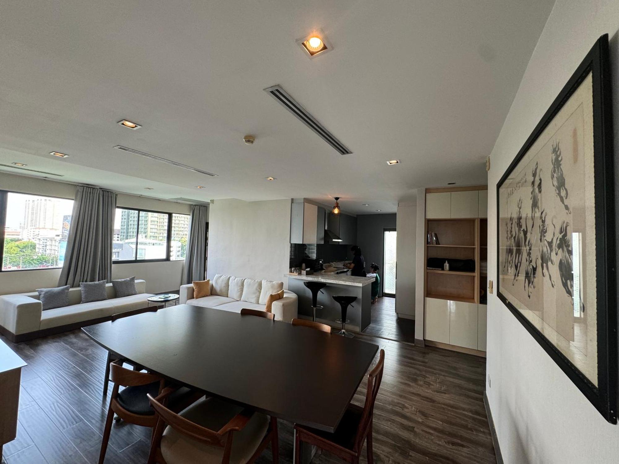 W8 Condo, Top Floor Luxe 3 Bedroom Penthouse, Hip Central Bangkok Area, 5 Mins From Thonglo Bts Station * Bangkok